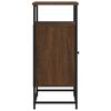 vidaXL Buffet chêne marron 69x35x80 cm bois d'ingénierie