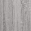 vidaXL Table de chevet sonoma gris 40x35x47,5 cm bois d&rsquo;ing&eacute;nierie