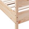 vidaXL Cadre de lit sans matelas 90x190 cm bois de pin massif