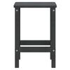 vidaXL Table de jardin Adirondack Anthracite 38x38x46 cm PEHD