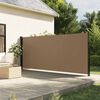 vidaXL Auvent lat&eacute;ral r&eacute;tractable taupe 180x600 cm