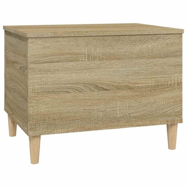 vidaXL Table basse Ch&ecirc;ne sonoma 60x44,5x45 cm Bois d'ing&eacute;nierie