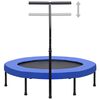 vidaXL Trampoline de fitness avec poignée et coussin de sécurité 122cm