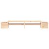 vidaXL Support pour moniteur 100x27,5x15 cm Bois de pin solide