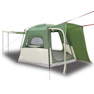vidaXL Tente de voiture 4 personnes vert imperm&eacute;able