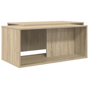 vidaXL Ensemble de tables basses 2 pcs Ch&ecirc;ne Sonoma Bois d'ing&eacute;nierie