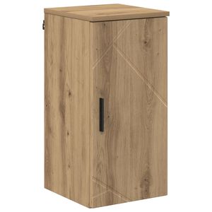 vidaXL Cabinet de salle de bain Ch&ecirc;ne artisanal 30 x 31,5 x 61 cm