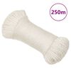 vidaXL Corde de travail Blanc 3 mm 250 m polypropyl&egrave;ne