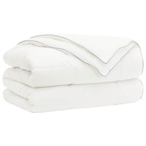 vidaXL Couette TRIER 135x200cm 4 saisons 140+220GSM Blanc