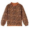 vidaXL Sweatshirt pour enfants cognac clair 104