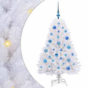 vidaXL Sapin de No&euml;l Artificiel &agrave; Branches Articul&eacute;es Blanc 120 cm