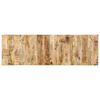 vidaXL T&ecirc;te de lit 160 cm bois de manguier brut massif