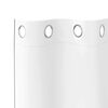 vidaXL Rideaux occultants avec anneaux 2 pcs Blanc pur 140 x 140 cm