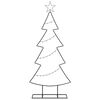 vidaXL Arbre de No&euml;l en m&eacute;tal avec support Noir 125 cm Acier