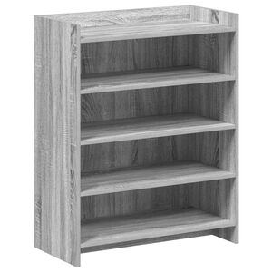 vidaXL Cabinet &agrave; chaussures Sonoma gris 73,5 x 36 x 92 cm