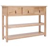 vidaXL Buffet 108x30x76 cm Bois de Paulownia massif