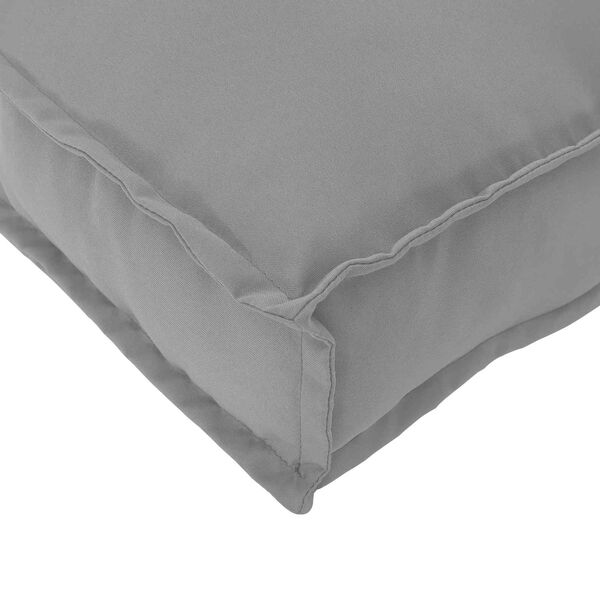 vidaXL Coussin Gris 120 x 40 x 8 cm Tissu Oxford