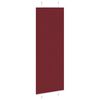 vidaXL Store pliss&eacute; rouge bordeaux 75x200 cm largeur du tissu 74,4 cm
