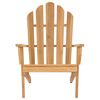 vidaXL Chaise Adirondack bois de teck solide