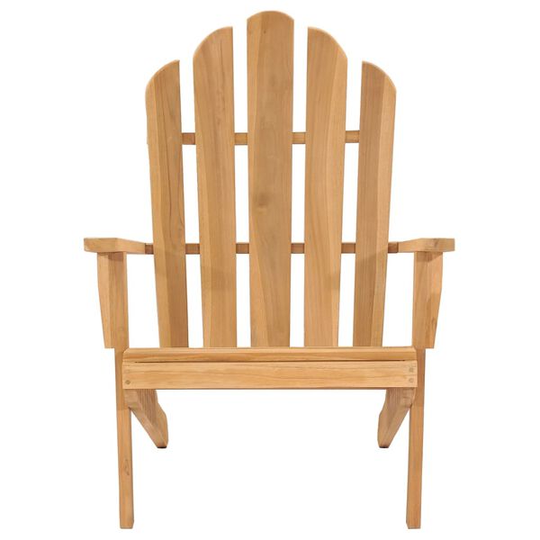vidaXL Chaise Adirondack bois de teck solide