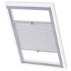 vidaXL Store pliss&eacute; Blanc S06/606