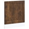 vidaXL Panneau de lave-vaisselle Porto ch&ecirc;ne fum&eacute; 60x1,5x57 cm