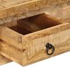 vidaXL Table basse 90x45x35 cm Bois de manguier massif