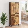 vidaXL Haut Armoire Bois ancien 69,5 x 34 x 180 cm Bois d'ing&eacute;nierie