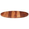vidaXL Dessus de table bois massif d'acacia rond 25-27 mm 70 cm