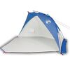 vidaXL Tente de plage bleu azur&eacute; 268x223x125 cm 185T polyester