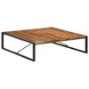 vidaXL Table basse 140x140x40 cm Bois solide