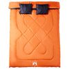 vidaXL Sac de couchage double et oreillers adultes camping 3-4 saisons