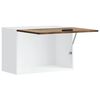vidaXL Armoire murale de cuisine Porto ch&ecirc;ne fum&eacute; bois d'ing&eacute;nierie