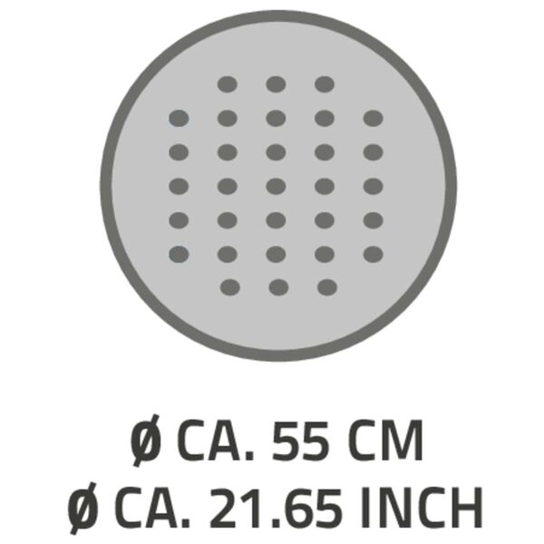 RIDDER Tapis de douche antid&eacute;rapant Tecno Blanc