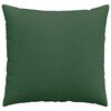 vidaXL Coussins de canapé 2 pcs Vert foncé 50 x 50 cm