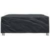 vidaXL Housse pour meubles Uni Noir 200 x 190 x 85 cm 420D