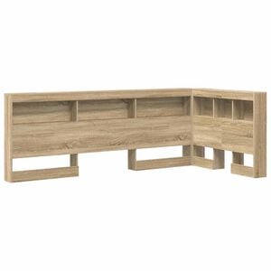vidaXL T&ecirc;te de lit de rangement Ch&ecirc;ne Sonoma Bois d'ing&eacute;nierie