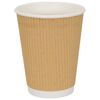 vidaXL Tasses &agrave; caf&eacute; en papier 500 pcs 12oz 300ml marron