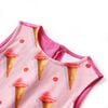 Robe pour enfants rose vif 140