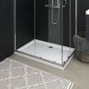 vidaXL Receveurs de douche 70 x 100 x 4 cm ABS