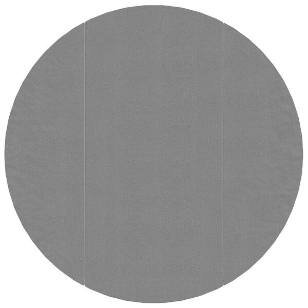 vidaXL B&acirc;che de piscine gris clair &Oslash;366 cm g&eacute;otextile polyester