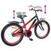 vidaXL V&eacute;lo pour Enfants 18 Pouces pour les 5-7 ans Bleu Noir