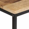 vidaXL Table console 70x35x70 cm bois de manguier massif brut