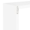 vidaXL &Eacute;tag&egrave;res cube murales 6 pcs blanc 30x15x30 cm