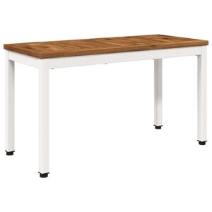 vidaXL Banc de jardin 80,5 x 35 x 45 cm Bois d'Acacia Massif