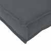 vidaXL Coussin Anthracite 60 x 40 x 8 cm Tissu Oxford