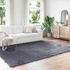 vidaXL Tapis en fausse Tafalla Anthracite 200 x 280 cm Polyester