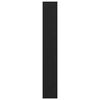vidaXL Biblioth&egrave;que Ch&ecirc;ne noir 40 x 30 x 198 cm Bois d'ing&eacute;nierie