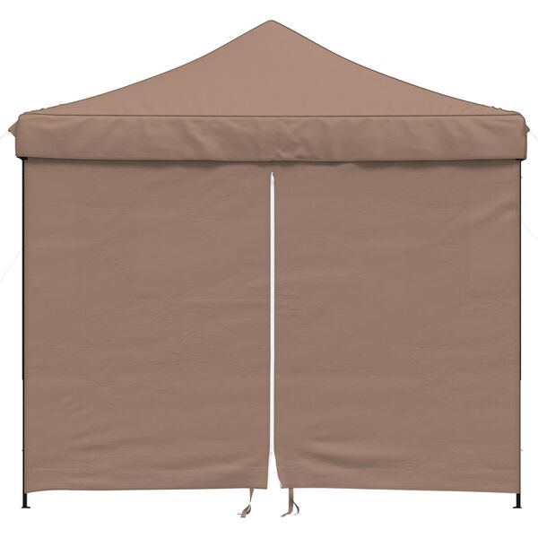 vidaXL Tente de f&ecirc;te Marron 292 x 292 x 315 cm Tissu Oxford