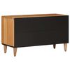 vidaXL Meuble TV Naturel 80 x 31,5 x 46 cm Bois de mangue massif